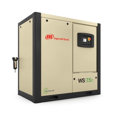 第二代 W 系列 4-30 kW 無油渦捲空氣壓縮機